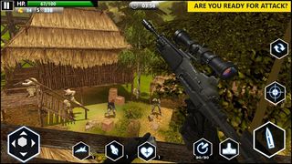 War Army Sniper 3D Battle Game - Screenshot 2