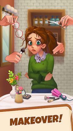 Merge Project: Makeover Story - Screenshot 2