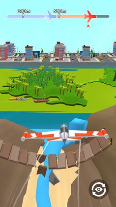 Plane Glide - Screenshot 2