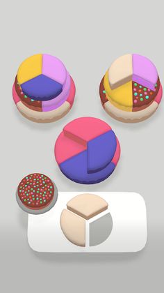 Sort Cake Stacks - Screenshot 2