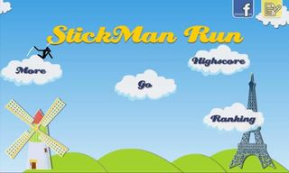 StickMan Running - Screenshot 1