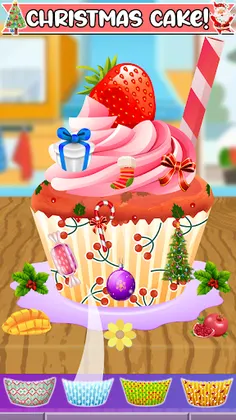 School Kids Christmas Cupcakes - Screenshot 2
