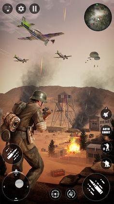 Sniper War Attack 3D Gun Games - Screenshot 1