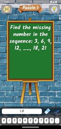 Maths Puzzles - Screenshot 2