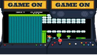 Super Mari0 Game Bros Run 1985 - Screenshot 1