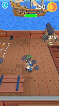 Pirate Battle Idle - Screenshot 3