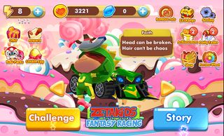ZetaKids - Fantasy Racing Adve - Screenshot 1