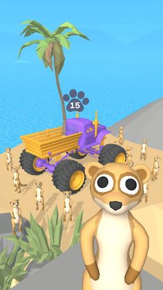 MonsterTruck: Save the animals - Screenshot 1