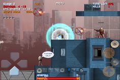 Blue X World - Screenshot 1