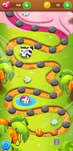 Bubble Shooter Game - Raccoon - Screenshot 3