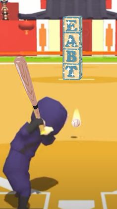Baseball Letter Strike Homerun - Screenshot 2