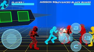 Stickman Neon Street Fighting - Screenshot 3