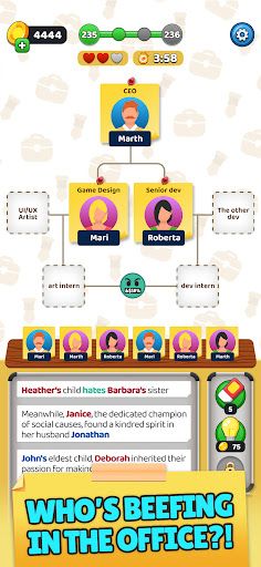 Family Tree! - Logic Puzzles - Screenshot 3