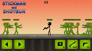 Stickman and Shotgun - Screenshot 2