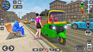 TukTuk Auto Rickshaw Taxi Game - Screenshot 2