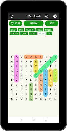 Word Search English - Screenshot 1