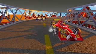 Flying Car Formula Jet Racer - Screenshot 1