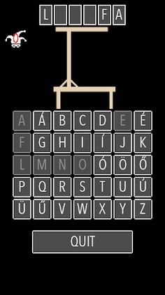 Hungarian Hangman - Screenshot 3