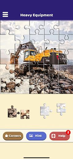 Heavy Equipment Puzzle - Screenshot 3