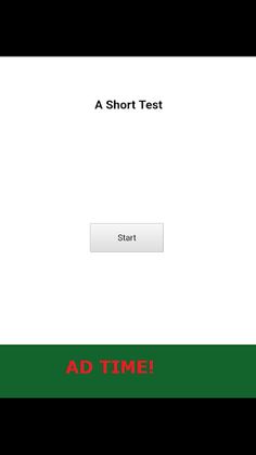 A Short Test - Screenshot 1