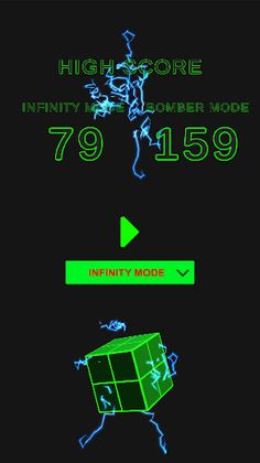 Neon Cubes - Screenshot 2