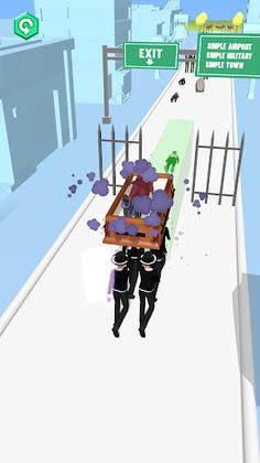 Coffin Runner 3D - Screenshot 1