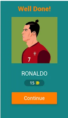 FOOTBALL FANATICS PLAYER QUIZ - Screenshot 2