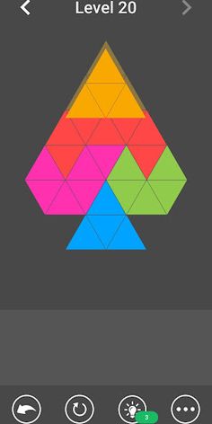 Shape it! - Triangle Puzzle -  - Screenshot 4