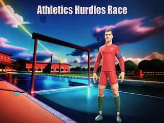 Athletics Hurdles Race - Screenshot 1