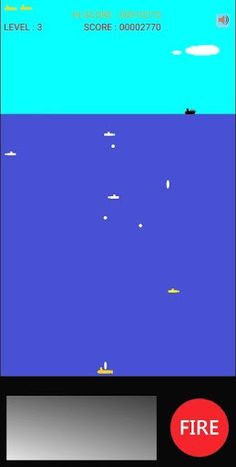 Submarine Retro Game - Screenshot 2