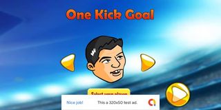 One Kick Football - Screenshot 1