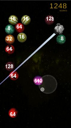 Space Pool 2048 3D merge - Screenshot 1