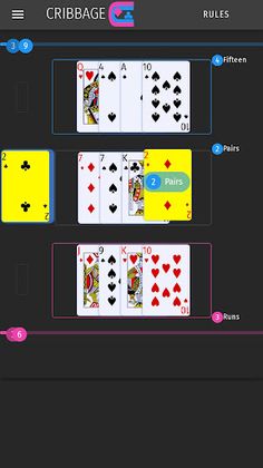 Cribbage One card game - Screenshot 3