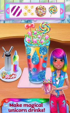 Unicorn Food Style Maker - Screenshot 2