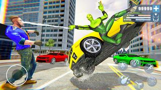 Spider Hero Crime Gangster cit - Screenshot 3