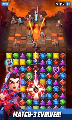 Puzzle Battlers - Screenshot 1