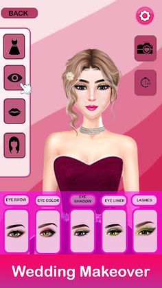 Wedding Makeup & Dress up Game - Screenshot 4