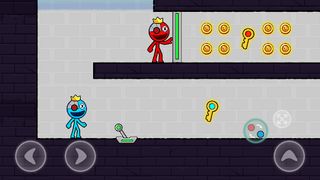 Red Blue Stick: Rainbow Master - Screenshot 1