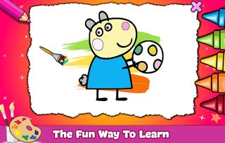 Peppo Piglet: Coloring Book - Screenshot 1