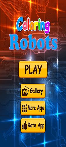 Robot Coloring - Screenshot 2