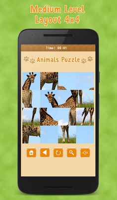 Animals Sliding Tile Puzzle - Screenshot 4