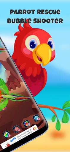 Parrot Rescue - Bubble Shooter - Screenshot 2