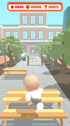 Rode Neuzen Runner - Screenshot 2