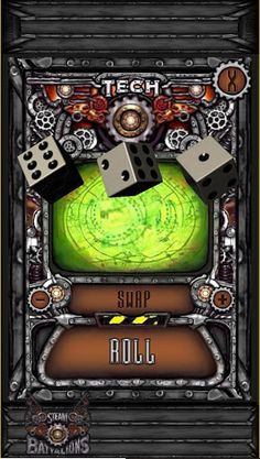 Steampunk Coin & Dice Simulato - Screenshot 3