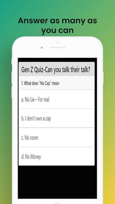 Generation Z Slang Quiz: Gen Z - Screenshot 3
