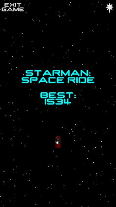 Starman: Space Ride - Screenshot 4