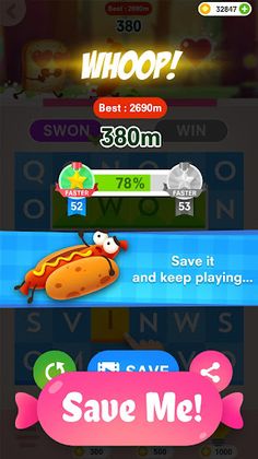 Word Search - Sausage Scapes - Screenshot 3