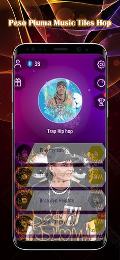 Peso Pluma Tiles hop Music 3D - Screenshot 1