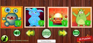 Robotic Friends Puzzles - Screenshot 1