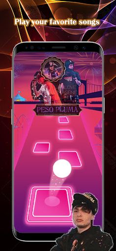 Peso Pluma Music Tiles Hop 3D - Screenshot 2